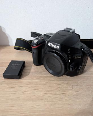Nikon D5100 - Solo corpo - 6 mila scatti