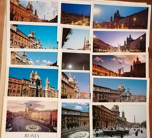 50 Cartoline di Piazza Navona Roma non Viaggiate