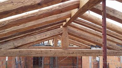 Legno Antico per tetti ,solai, tettoie