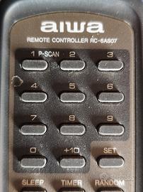 Aiwa telecomando 
