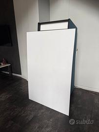 Plexiglas opalino rettangolare