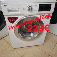 lavasciuga lg 8/5kg direct drive 1300 giri