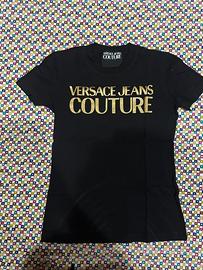 t shirt nera versace