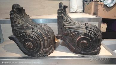 antichi riccioli decorativi 