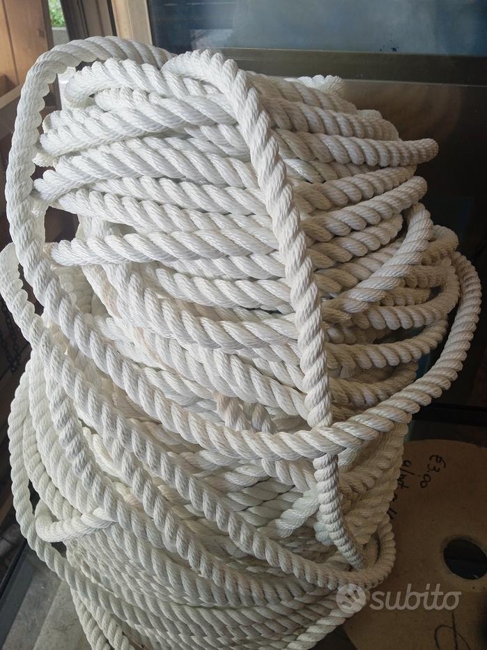 Cordino Bianco 3mm - 25 Metri Per Fai Da Te E Decorazioni