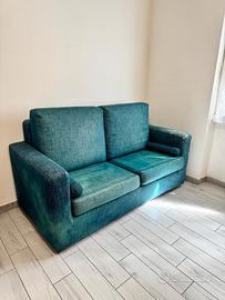 “Divano Letto completo di materasso – sfoderabile