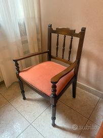 Poltroncina vintage in legno