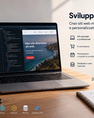 SVILUPPATORE WEB –  SITI INTERNET PROFESSIONALI