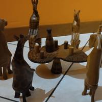 set  sculture  vintage africa 