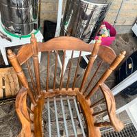 Sedia a dondolo Chiavari