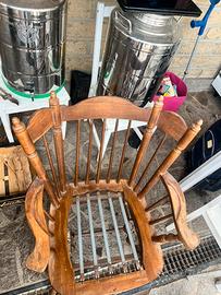 Sedia a dondolo Chiavari