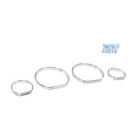 CERCHI CROMATI PER CRUSCOTTO STRUMENTI BMW E46