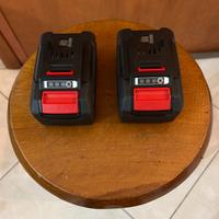 Batterie Einhell 18V da 4 Amper