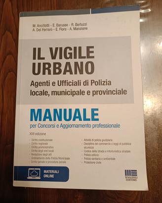 Il Vigile Urbano - Manuale per Concorsi 