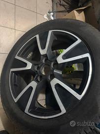 4 cerchi originali 500x da 17 con gomme