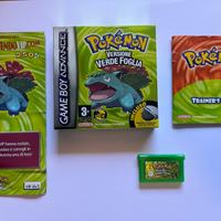 Pokémon Verde Foglia - GBA - completo+codice VIP