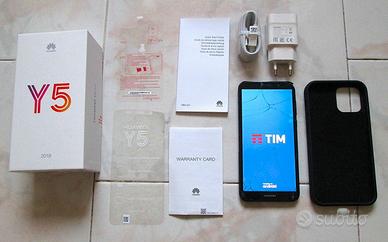 Telefono smartphone HUAWEI Y5 2018 cellulare LEGGI