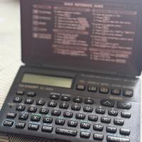 Organizer elettronico SHARP EL-6051 vintage