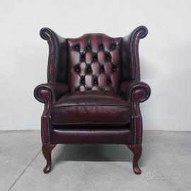 Poltrona chesterfield Queen Anne... chester nuovi 