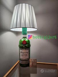 Lampada bottiglia Gin Tanqueray 
