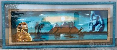 Cornice con papiro Egiziano