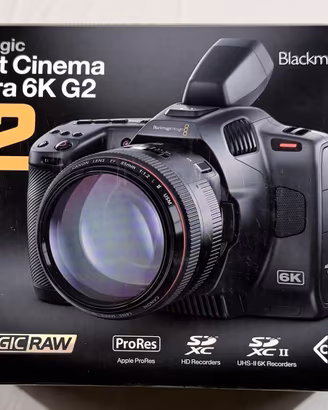 Blackmagic Pocket 6K G2 + Kit Tilta - come nuova