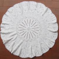 Centrino centrotavola fatto all'uncinetto di cm 60