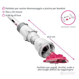 Modello di aspiratore per piscina
