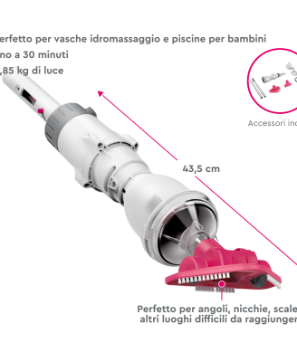 Modello di aspiratore per piscina