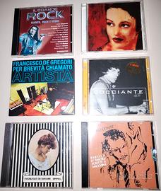 Lotto cd cantautorato italiano + omaggino