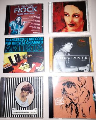 Lotto cd cantautorato italiano + omaggino