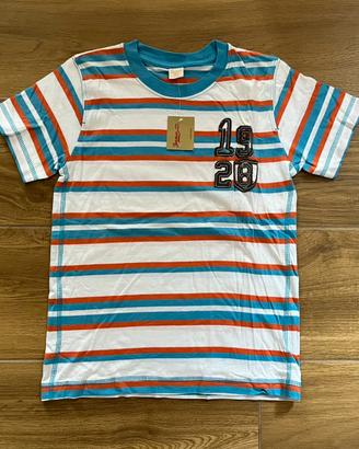 T-shirt a righe Jena nuova con cartellino 10 anni