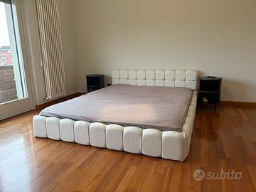 Letto Matrimoniale Nuvola 160x200 Beige