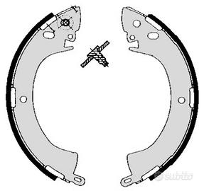 Kit Ganasce Freno Post. Brembo S54506 Mitsubishi