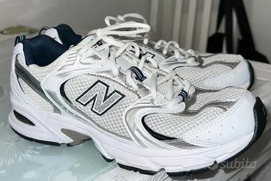 New Balance 530 Bianche e Blu 40 Nuove Originali