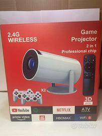 Mini Proiettore Android 11 4K Retro Gaming Portati