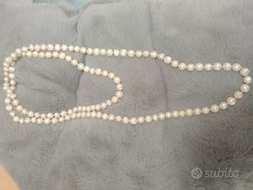 collana di perle  barocche