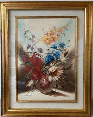 Quadro dipinto a mano “Fiori” di Foglia