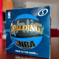 Palla Basket NBA Spalding Highlight Blu-Nero