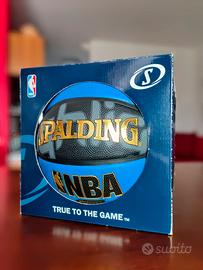 Palla Basket NBA Spalding Highlight Blu-Nero