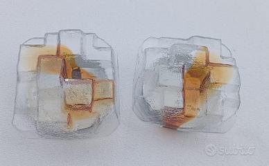 Plafoniere/applique in vetro di Murano