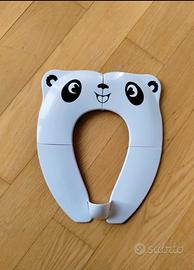 Riduttore WC bambini da viaggio ripiegabile