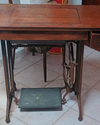 Singer, macchina da cucire d'epoca