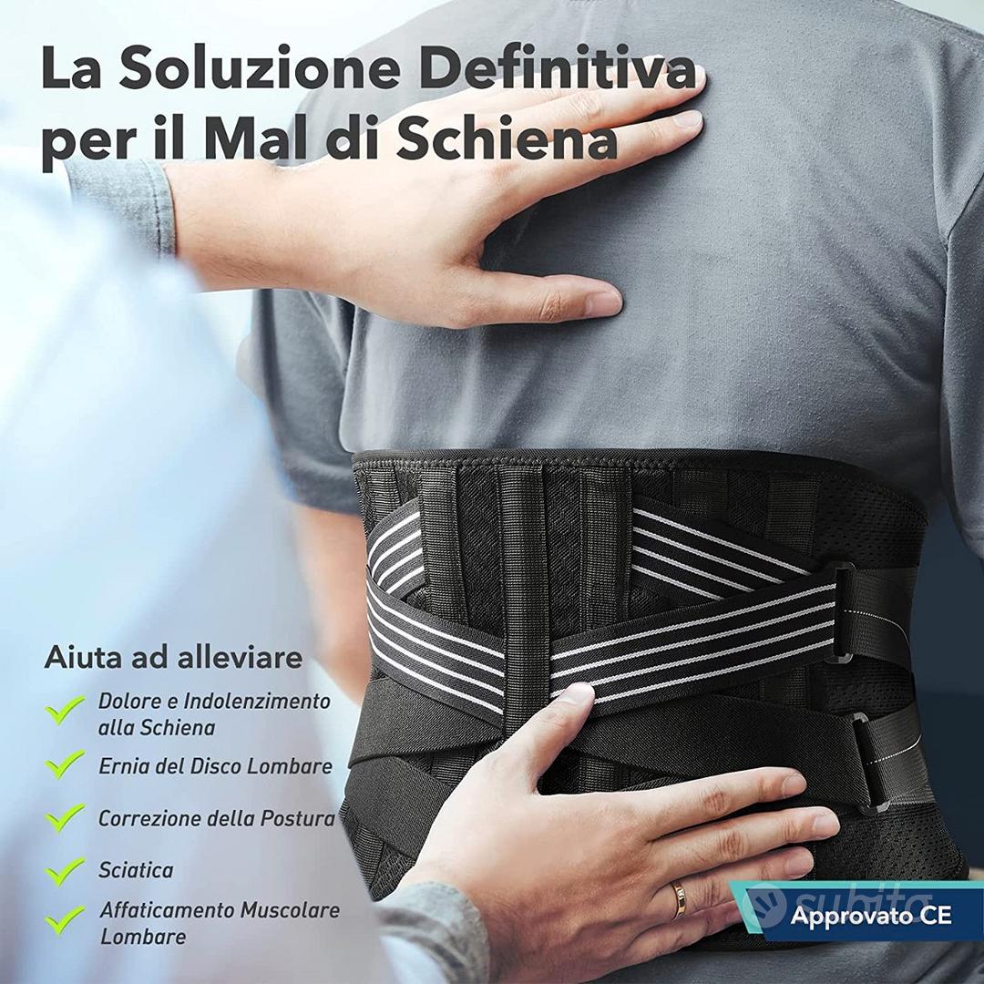 A-PRO - Fascia Elastica Cintura Lombare Protettiva Schiena Moto