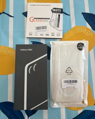 Galaxy z flip7 blu nuovo