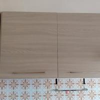Pensile cucina con scolapiatti cpn angolo a giorno