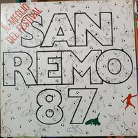 LP 33 giri Sanremo 87 