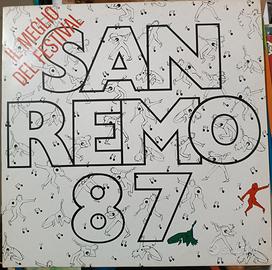 LP 33 giri Sanremo 87 