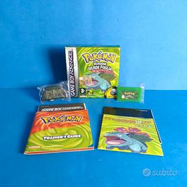 Pokemon Verde Foglia Nintendo Game Boy Advance Ita