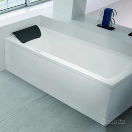Vasca Bagno rettangolare con poggiatesta 190x80
